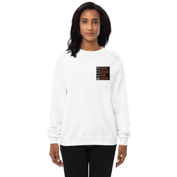 Unisex fleece sweatshirt