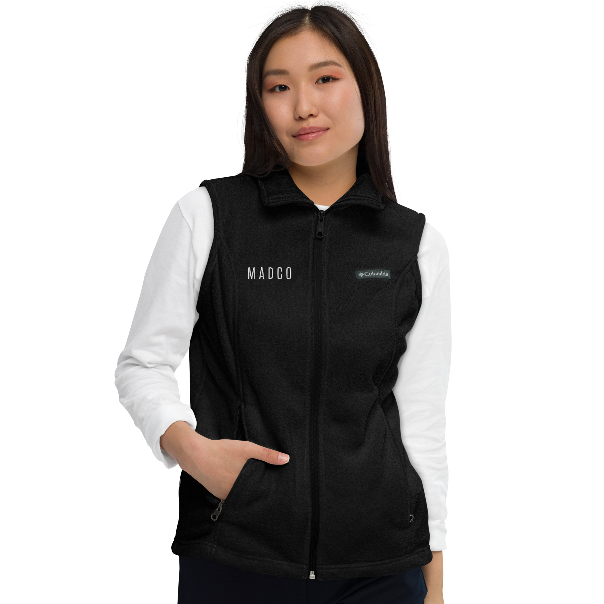 Women's Columbia fleece vest – MADCO